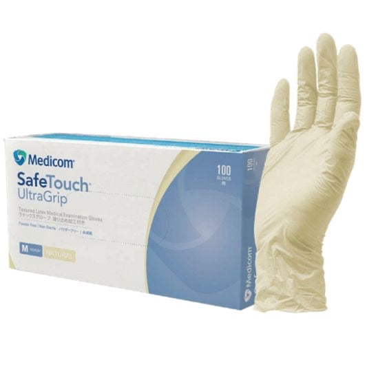 Medicom SafeTouch Ultra Grip Latex Gloves